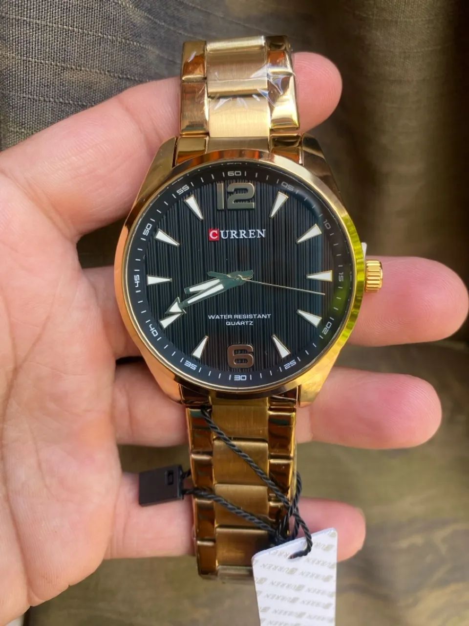 Relógio Curren Dourado - Elegância e Estilo - Foto 2