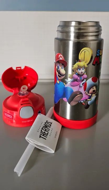 Garrafa Térmica Mario 355 - Thermos - Foto 5