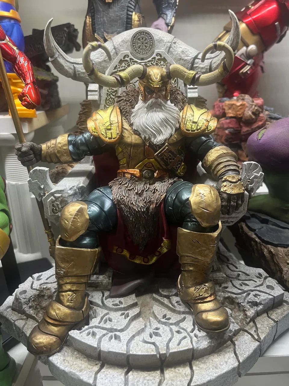 Estátua Odin Deluxe - 1/10 Marvel Comics - Iron Studios