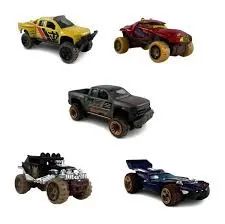 Cartela 5 Carrinhos Hot Wheels Hw Mud Studs Htv40 Mattel Original Lacrado - Foto 2