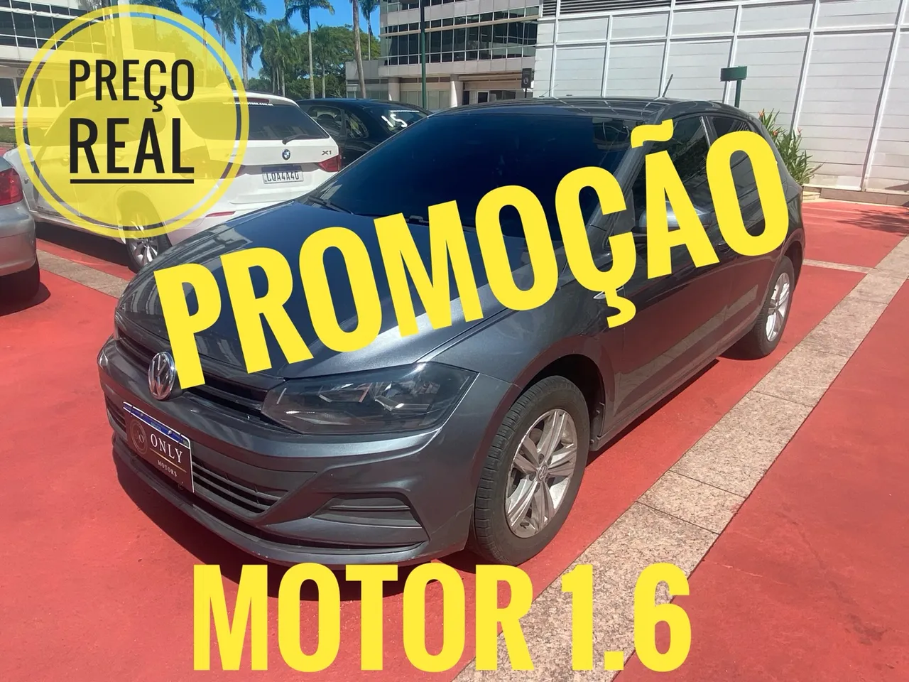 VW POLO 1.6 ANO 2019 AUTOMÁTICO - ONLY MOTORS