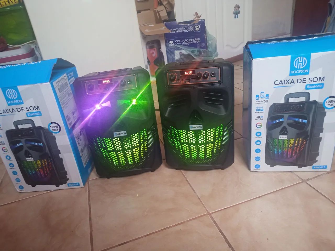Caixa nova 100W potencia real em RMS - Foto 2