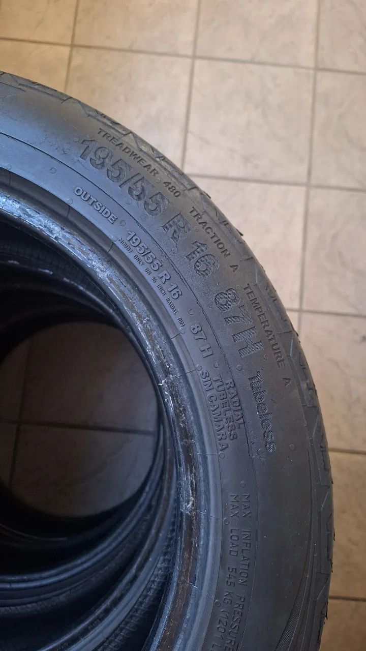 Pneus Continental 195/55 R16 87H - Foto 3