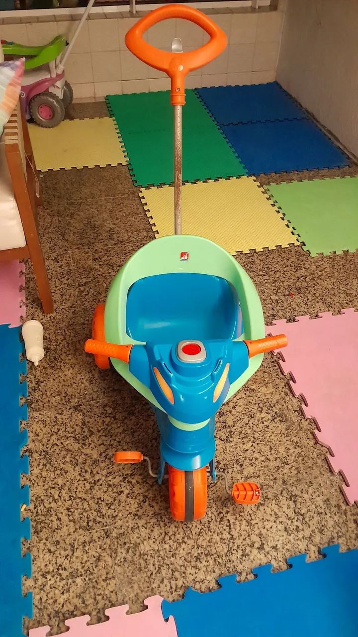 Triciclo infantil velo baby Tricycle Infantil - Diversão Garantida!