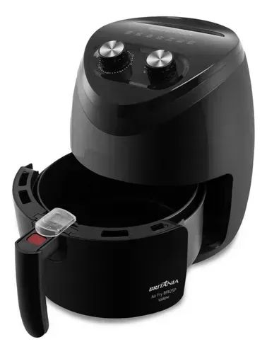 Fritadeira Air Fryer Bfr25p 3,5 Litros Preto Britânia 110v - Foto 2