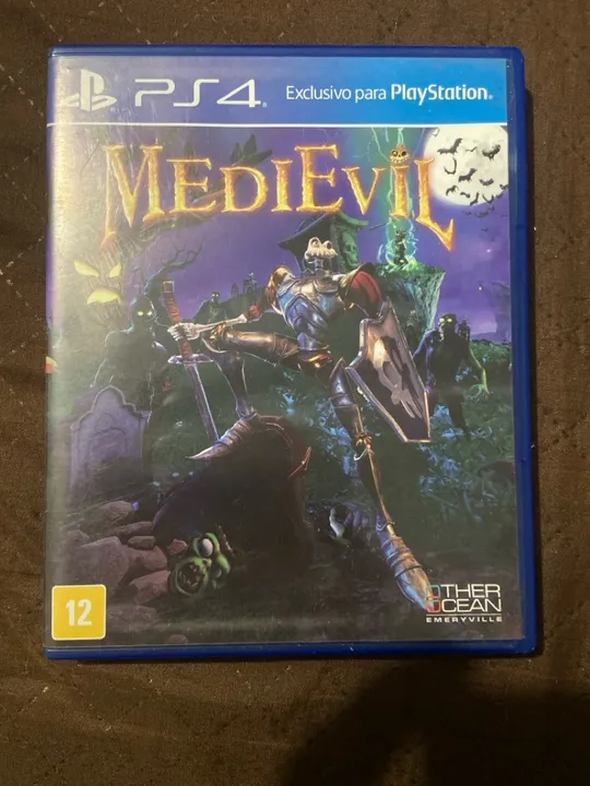 Jogo PS4 Medievil - Novo e Lacrado