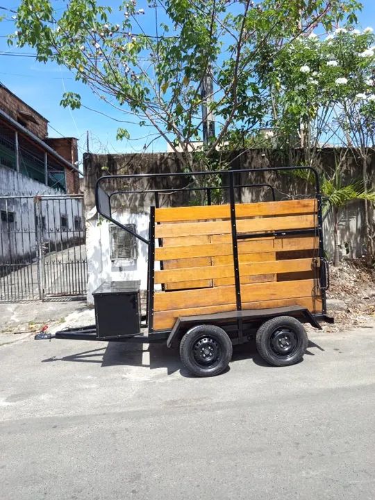 Fabricamos Carretinha Para Carga Viva (Cavalo) Com nota Fiscal! - Foto 3
