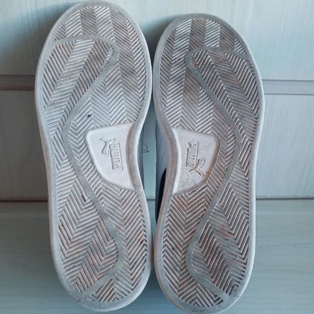 Tênis Puma Smash V2 o Clássico  todo   Original pouco uso  número 41   Calçado em ótimo es - Foto 5