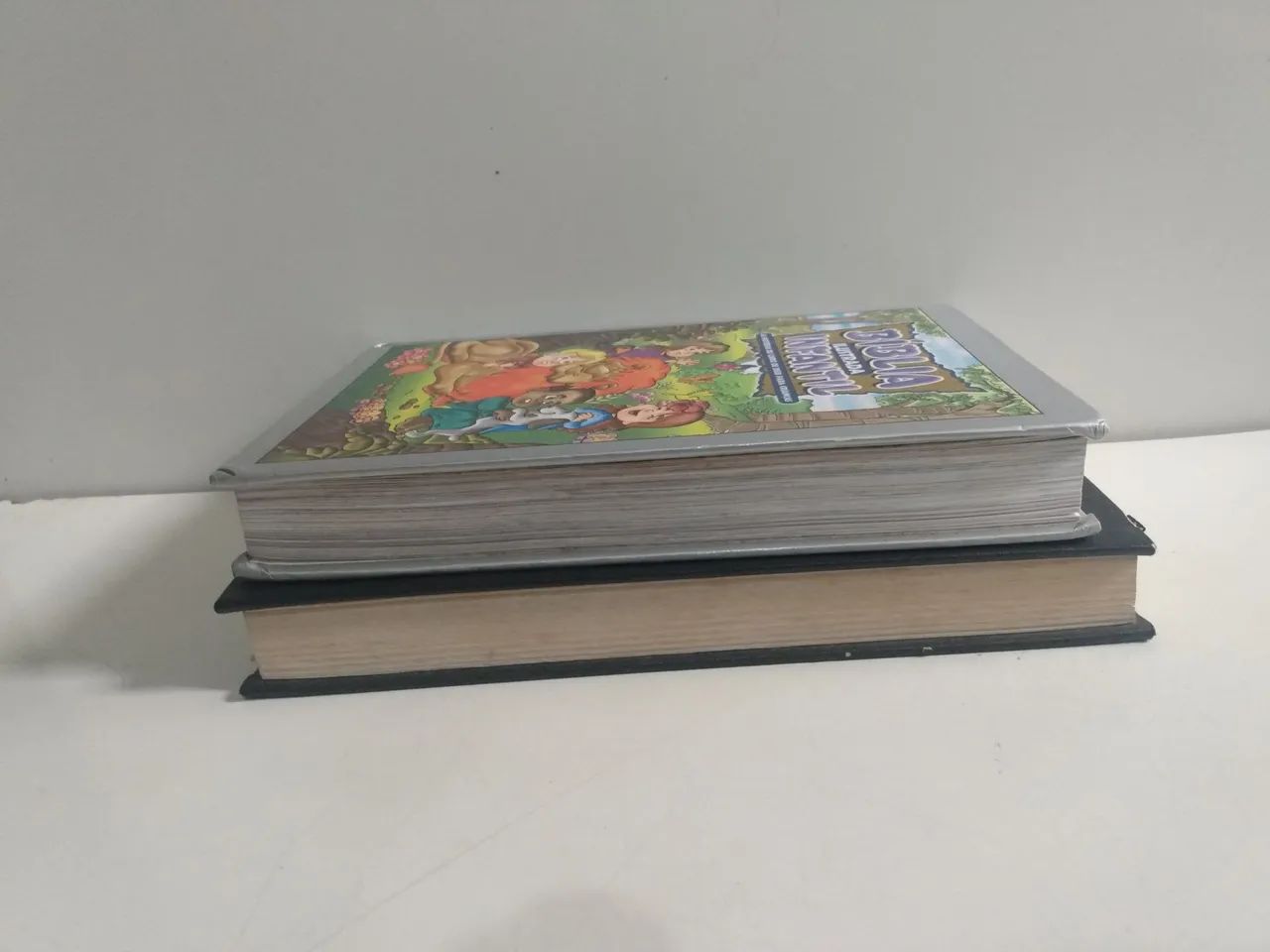 Livros - Bíblia Sagrada NVI Igreja evangélica Batista - Bíblia Ilustrada Infantil  - Foto 3