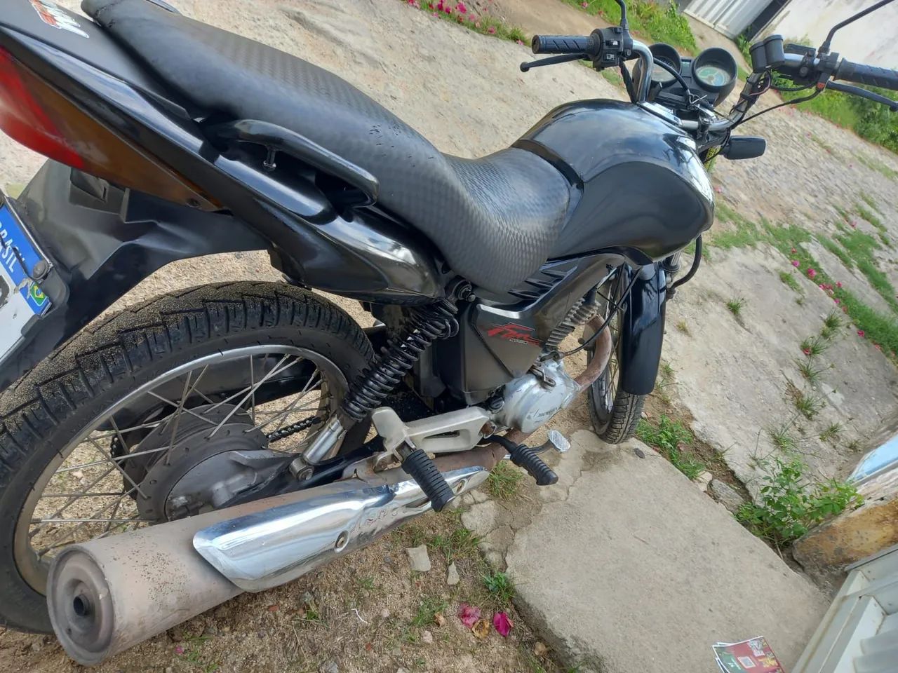 Moto Honda CG 150 - Preta - 2007