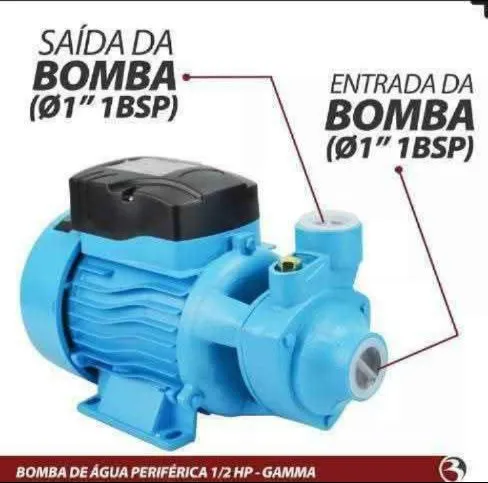 BOMBAS D'ÁGUA NOVAS LACRADAS NA CAIXA