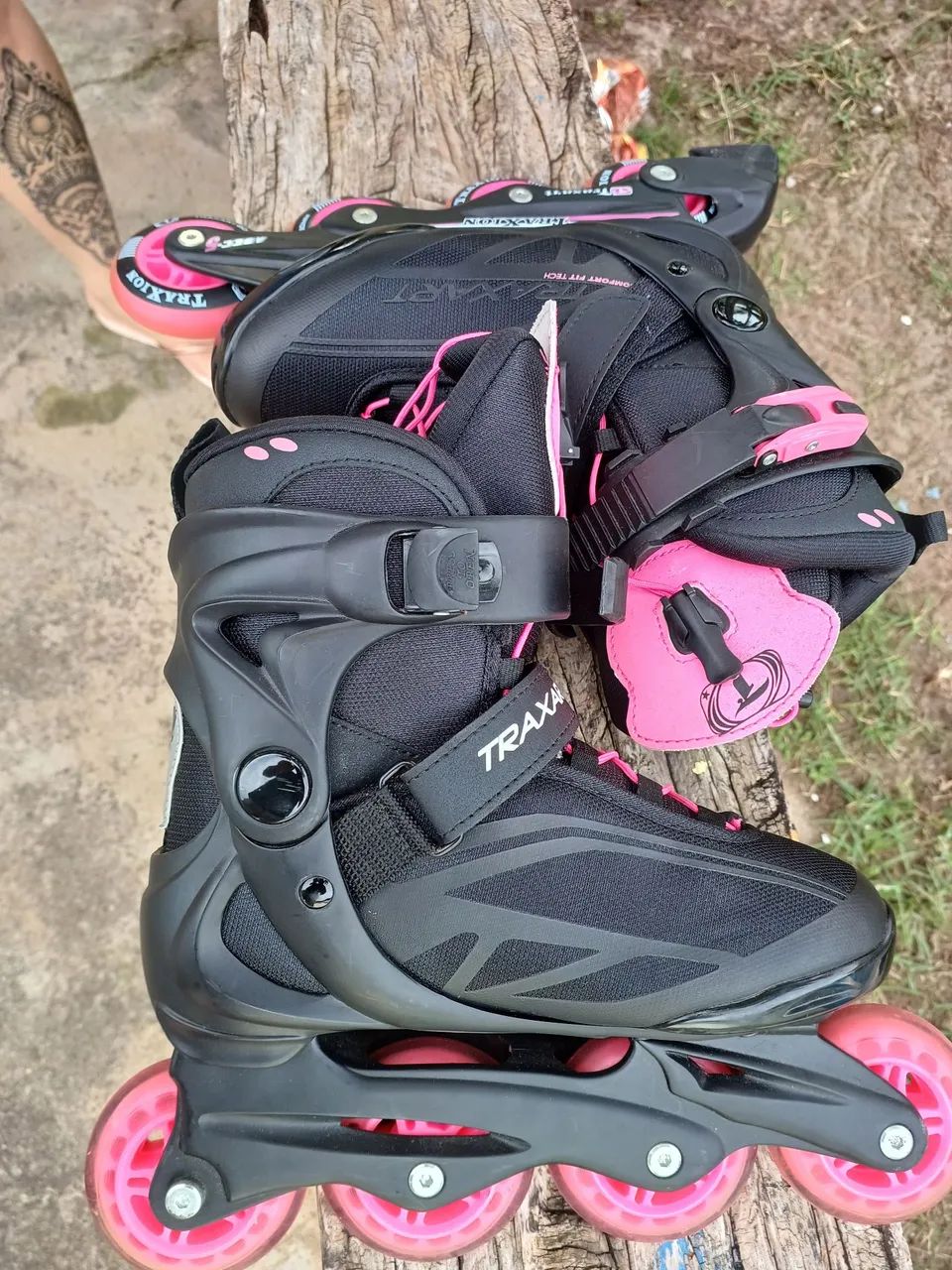 Patins Inline Traxart - Tamanho 35/36 - Foto 2