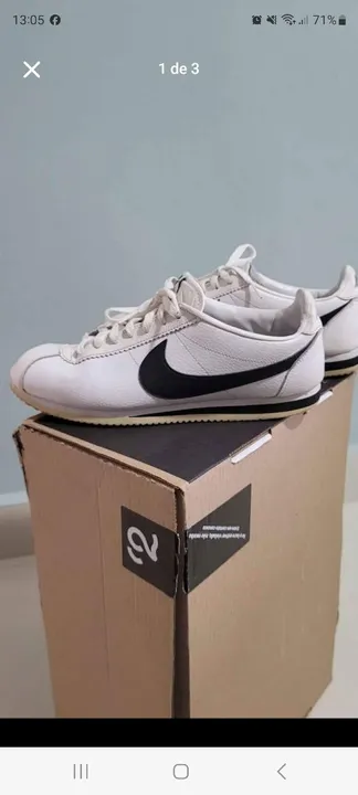 Tênis Nike Classic Cortez Branco