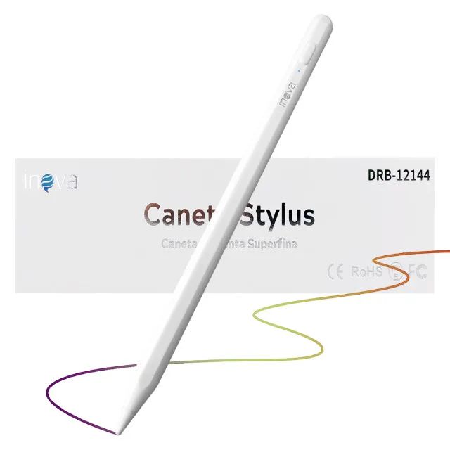 Caneta Stylus Touch Screen com Ponta Fina para Escrita e Desenho em iOs e Android - Foto 4