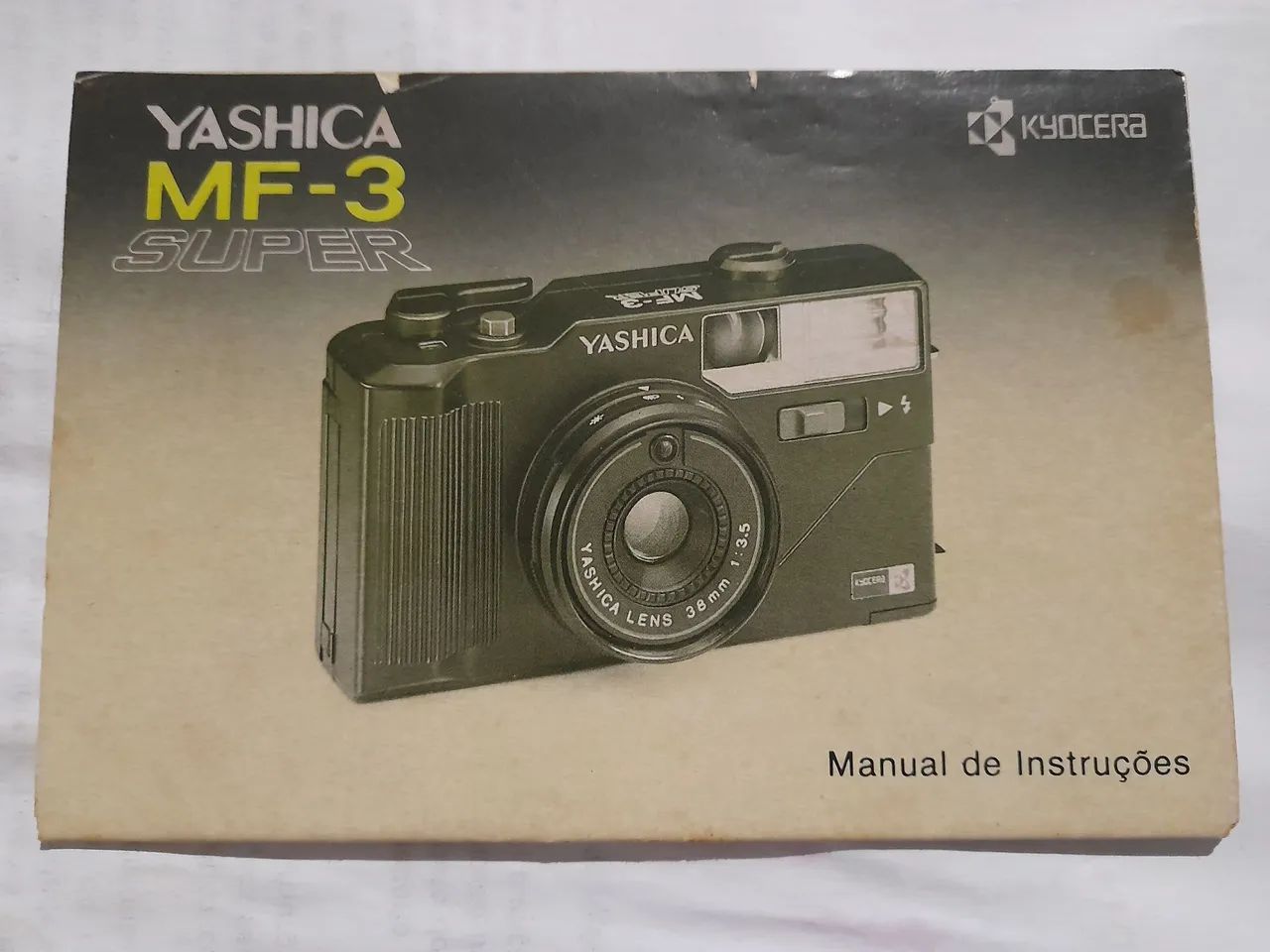 Manual de Instruções da Câmera Yashica MF-3