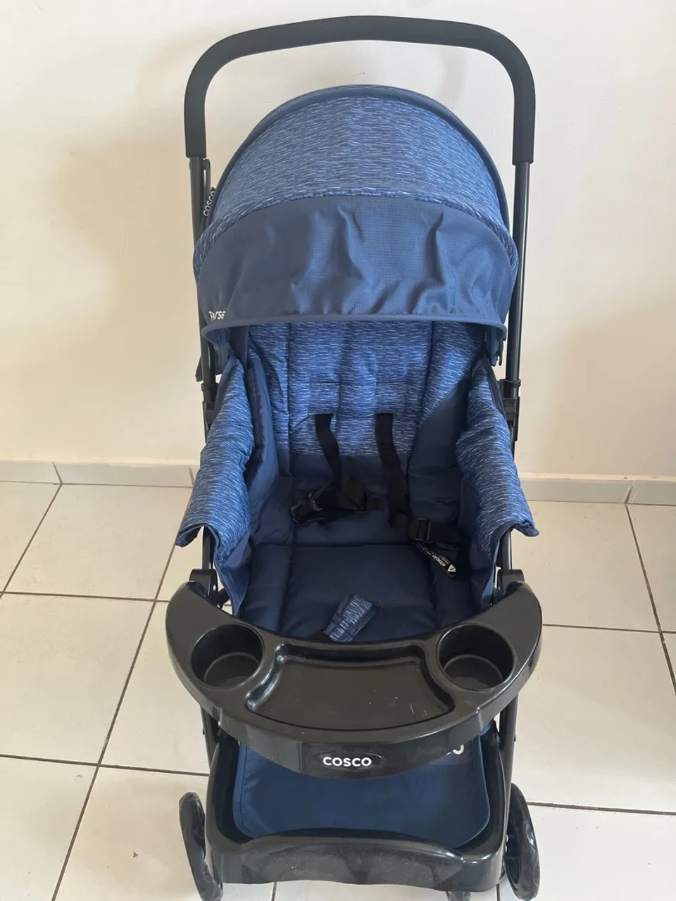 Carrinho de Bebê Cosco - Azul