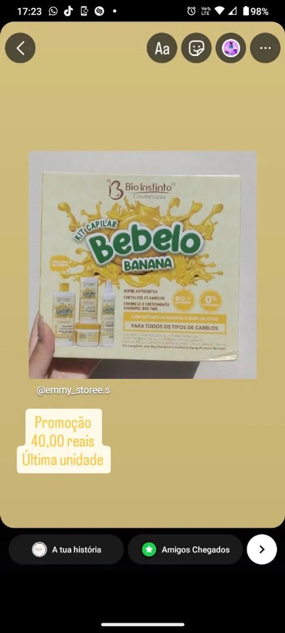 Kit Capilar Bebelo Uva - Última unidade - Foto 3