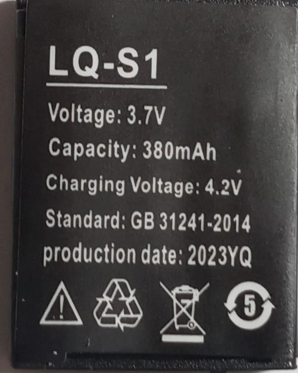 Bateria P/ Relógio inteligente Lq-s1 3.7v 380mah 10 unidades - Foto 6