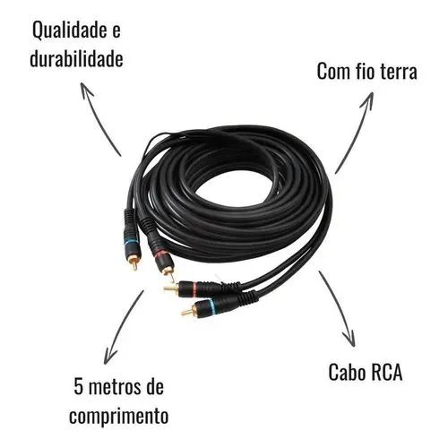 Cabo RCA Automotivo  - Foto 4