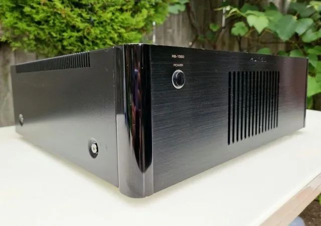 Amplificador Potência Rotel Rb-1582 Preto 200 W / Troco por Streamer Eversolo DMP-A6