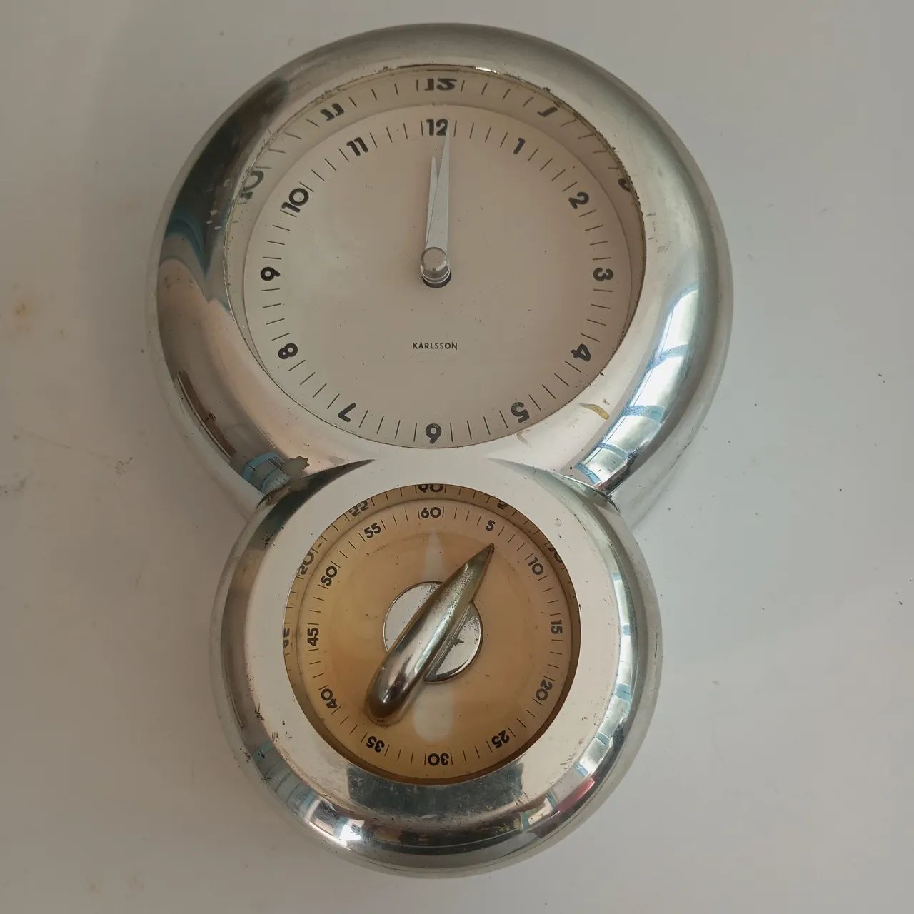 Relógio de parede vintage Karlsson