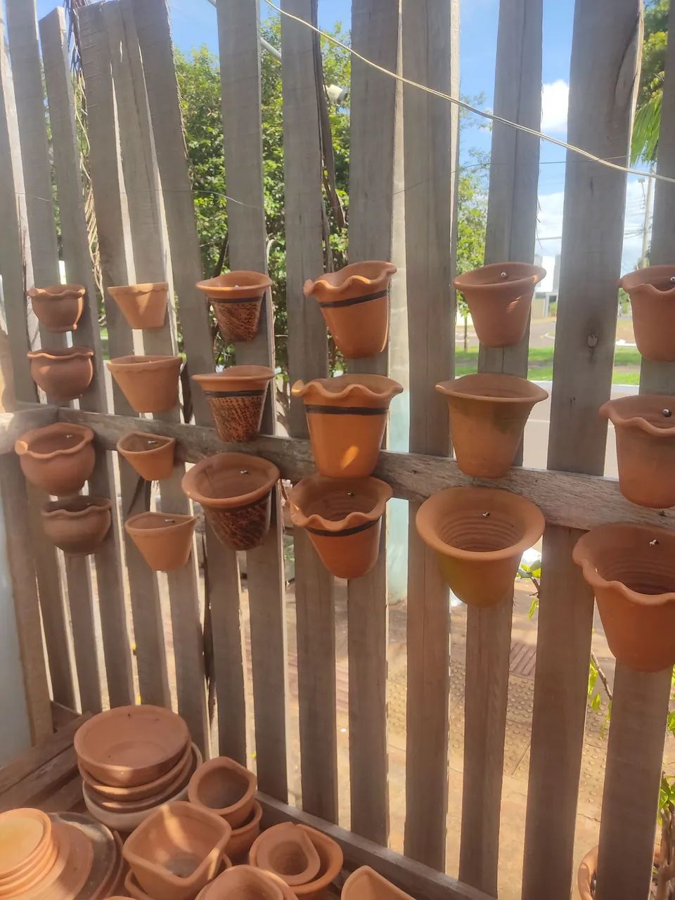 Vasos de barro para plantas - Foto 4