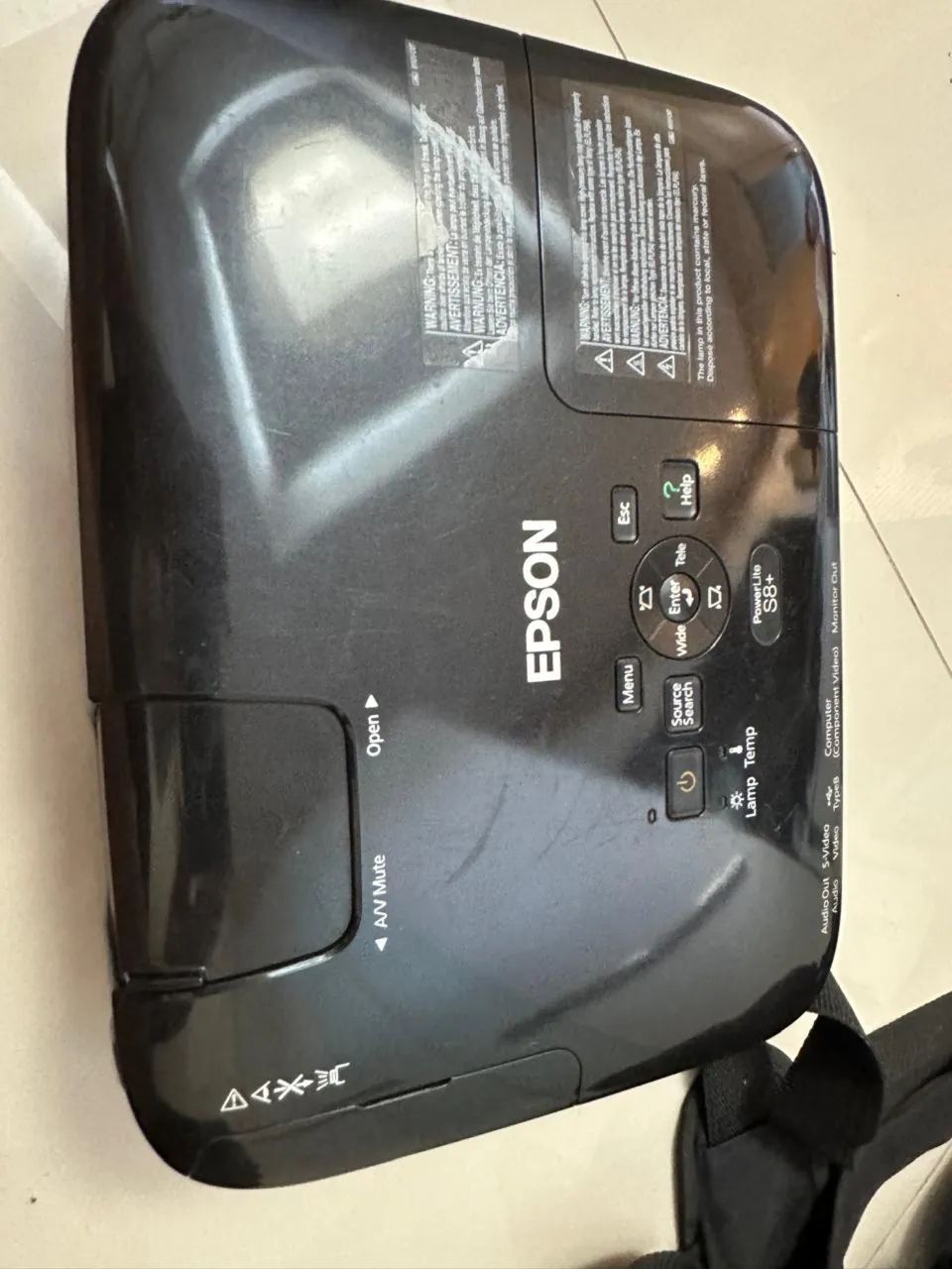 Projetor Epson powerlite S8