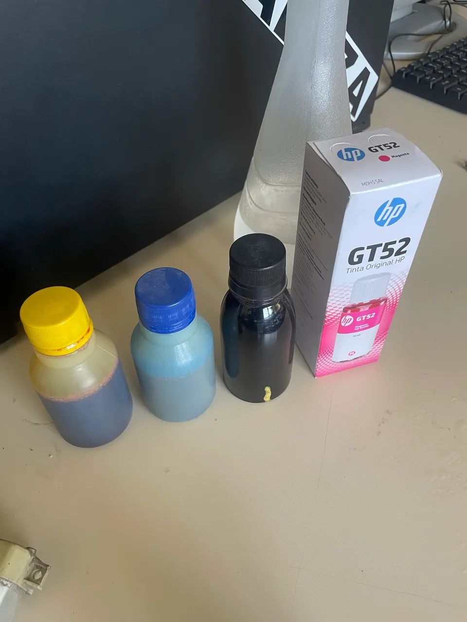 Tinta GT 52 colorido e GT53 black - Foto 3