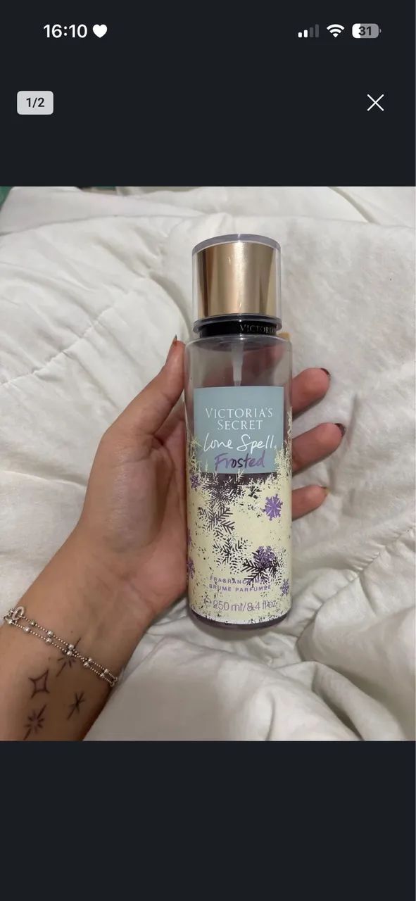 body splash victoria secrets frosted 