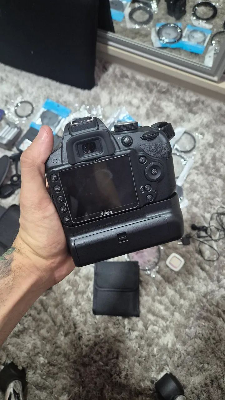 Câmera Nikon D3200 Kit completo - Foto 2