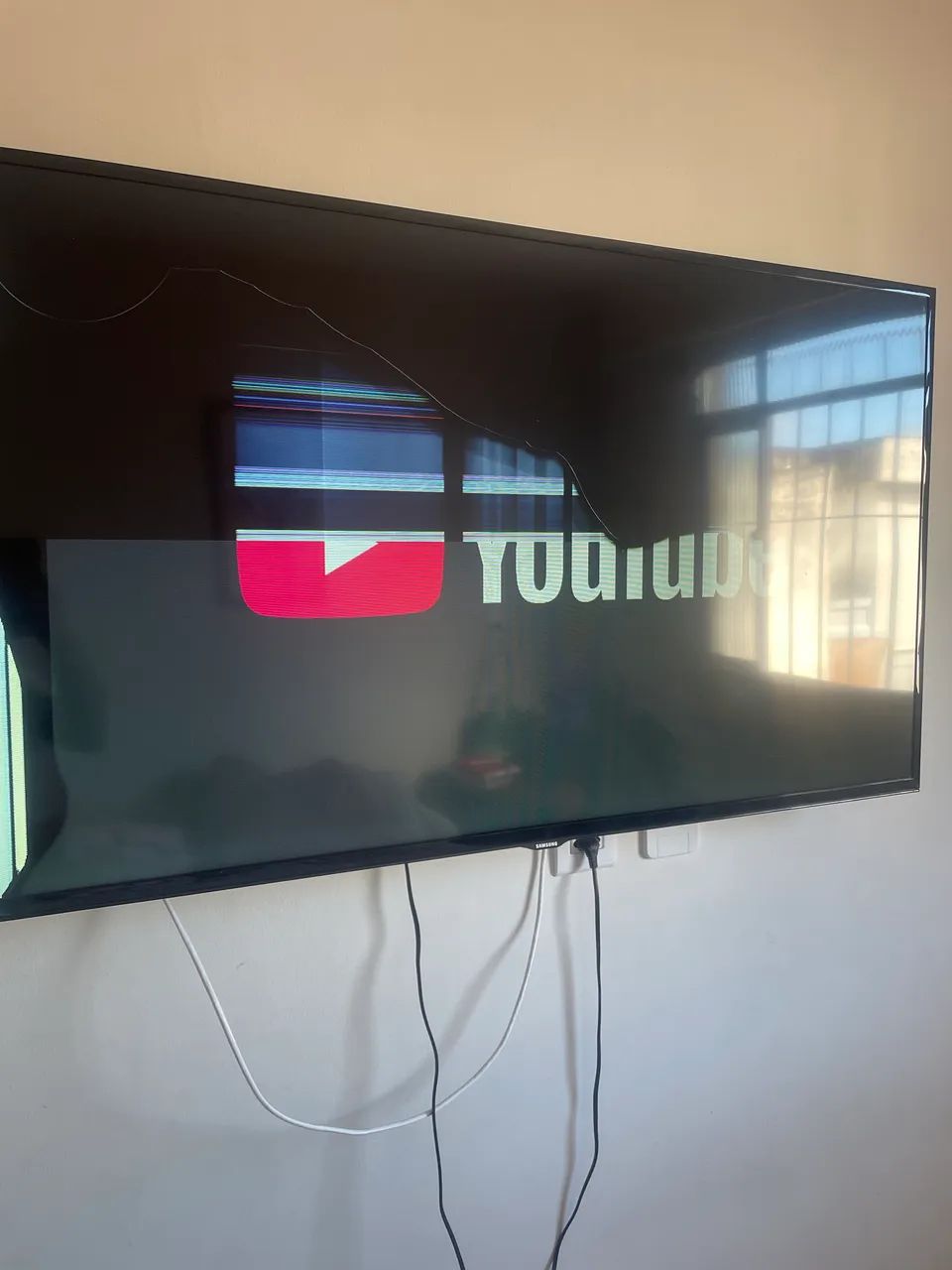 Tv com tela com defeito  - Foto 3