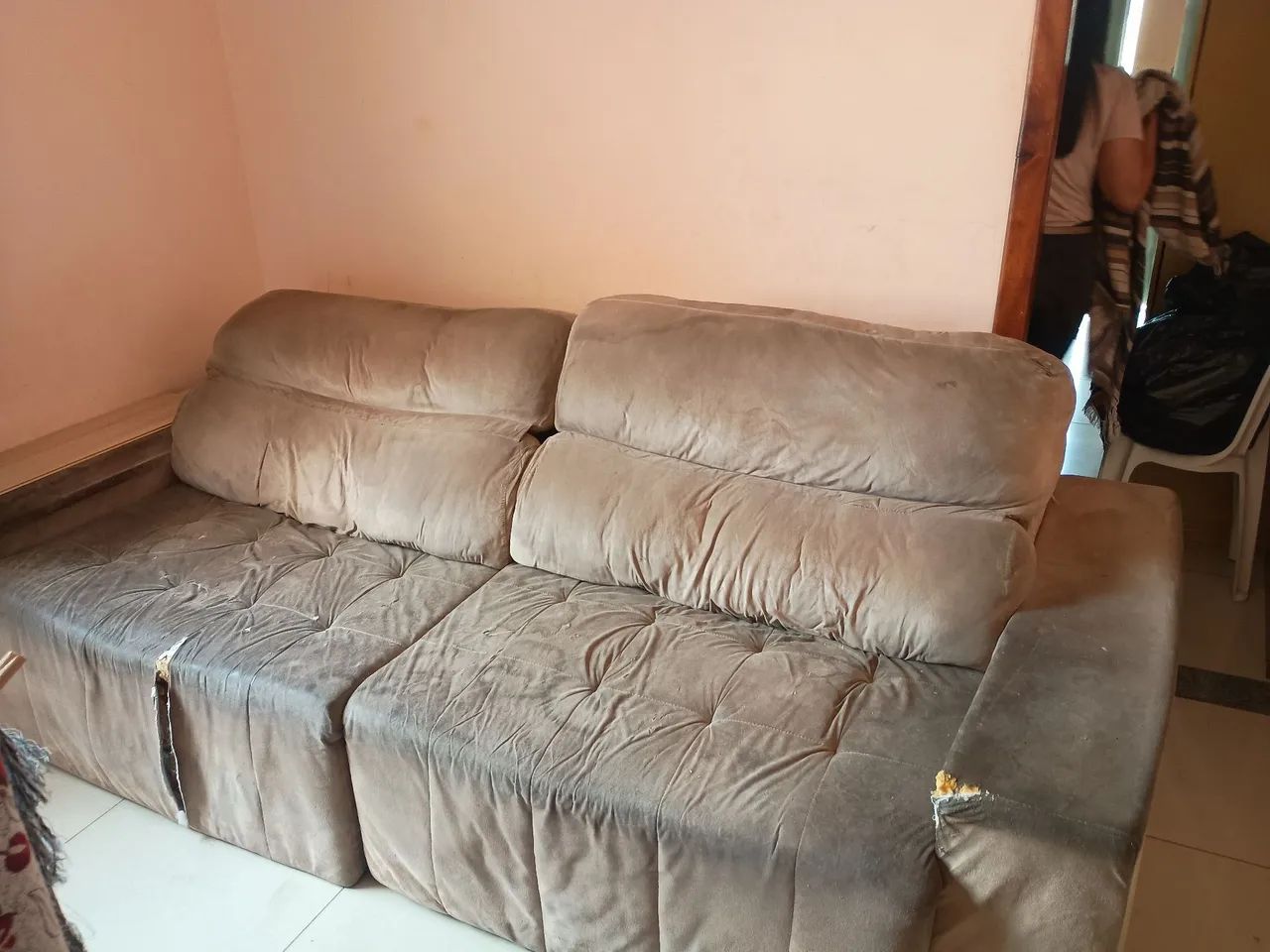Doação de sofá retrátil  - Foto 4