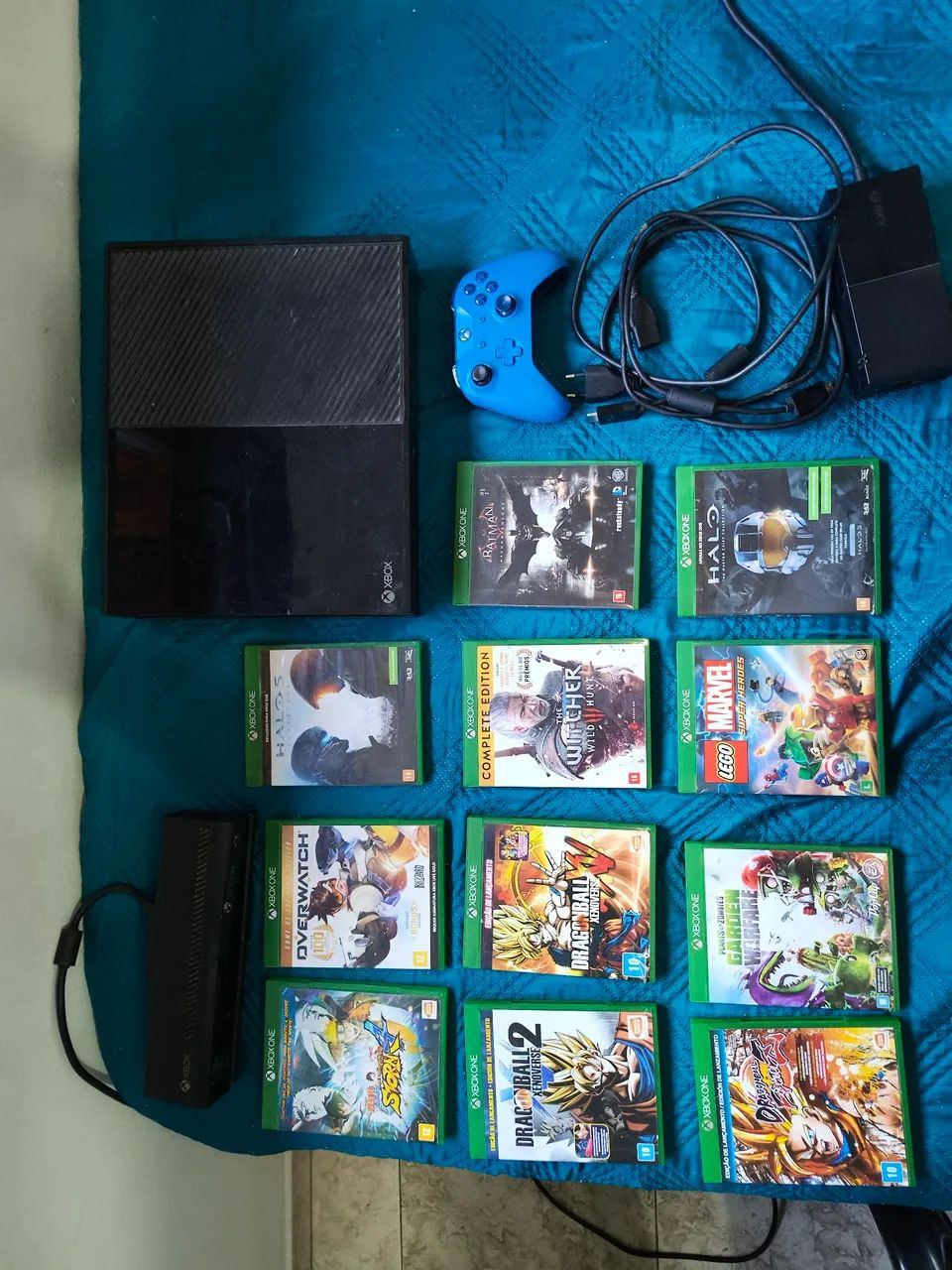 Xbox one FAT (500gb) com kinnect,controle e jogos - Foto 3