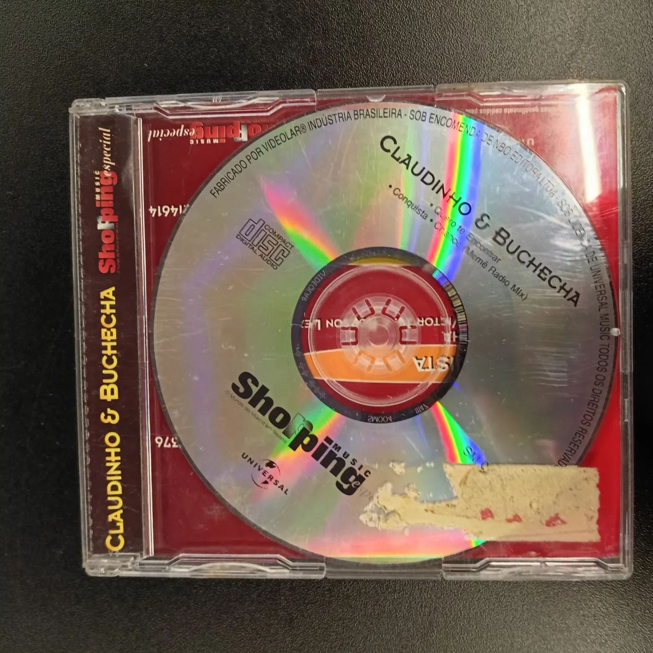 CD SINGLE CLAUDINHO E BUCHECHA QUERO TE ENCONTRAR  - Foto 2