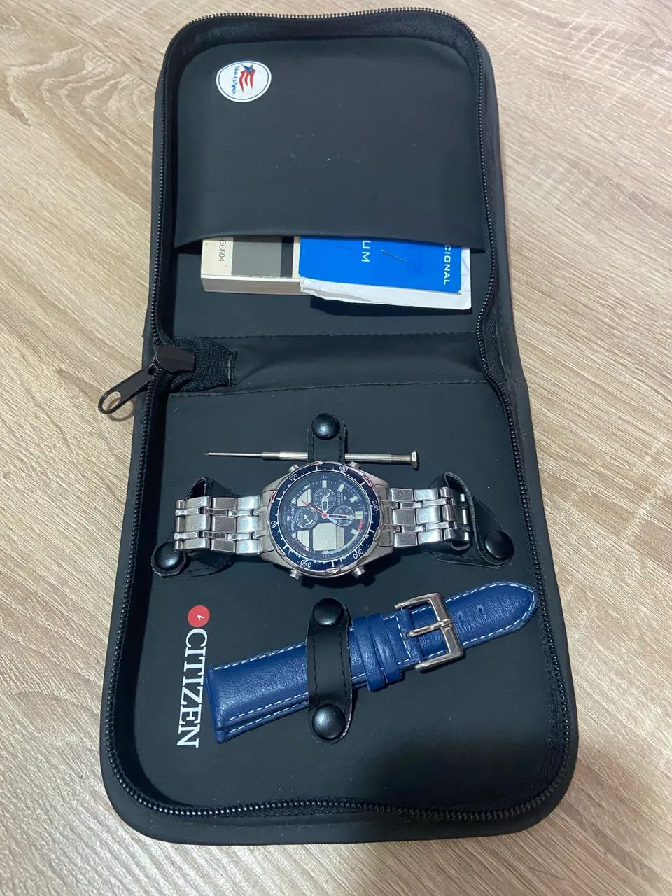 Relógio Citizen Navisail Stars & Stripes 42mm - Foto 4