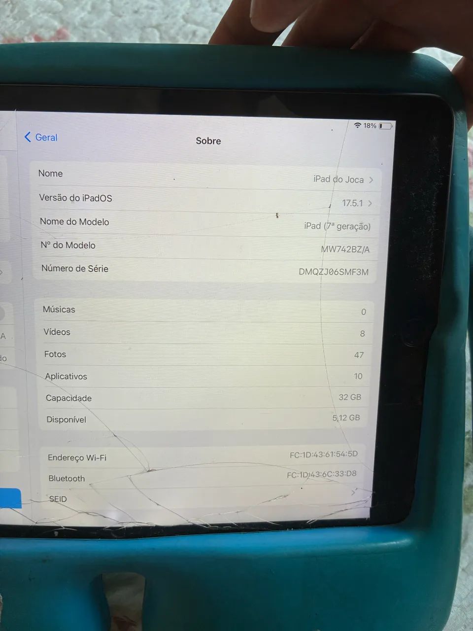 Vendo iPad 7Th trincado - Foto 5