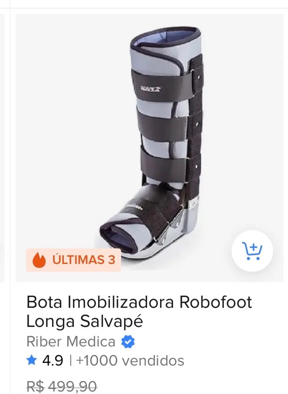 Bota robofoot Salvapé original TAM M - Foto 4