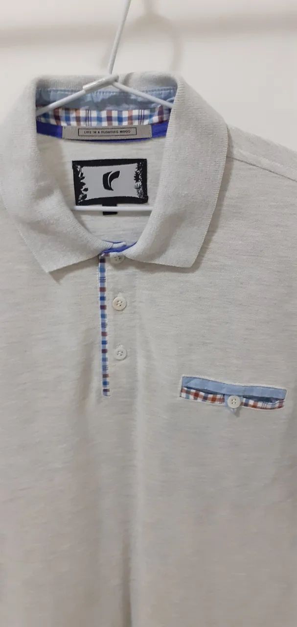 Camisa Polo Redley Mescla - Foto 5