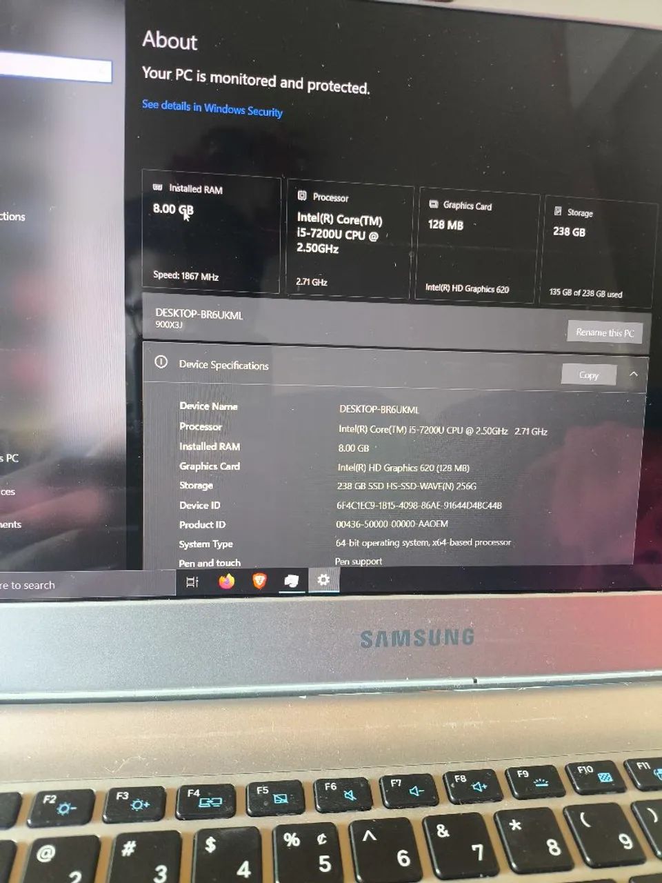 Samsung Style S50 i5 7200u 8GB RAM 256 GB SSD - Foto 4