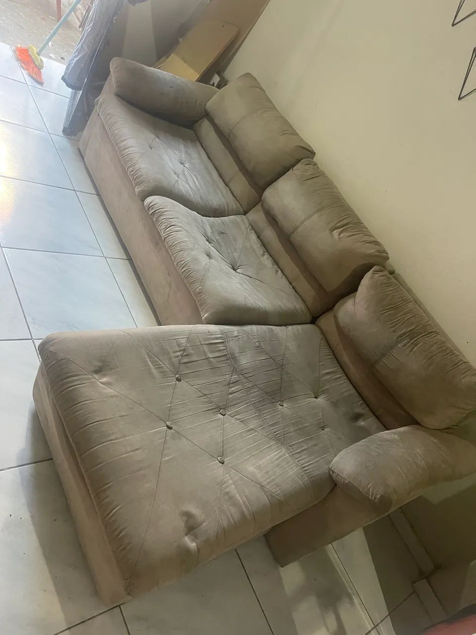 Sofá em L