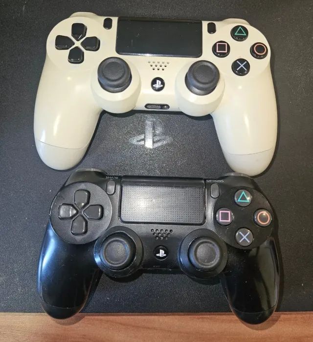 PS4 Slim 500GB + 2 Controles Originais + Jogos - Pronto para Jogar - Foto 3