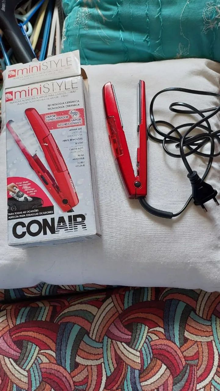 Vende-se prancha alisadora a vapor