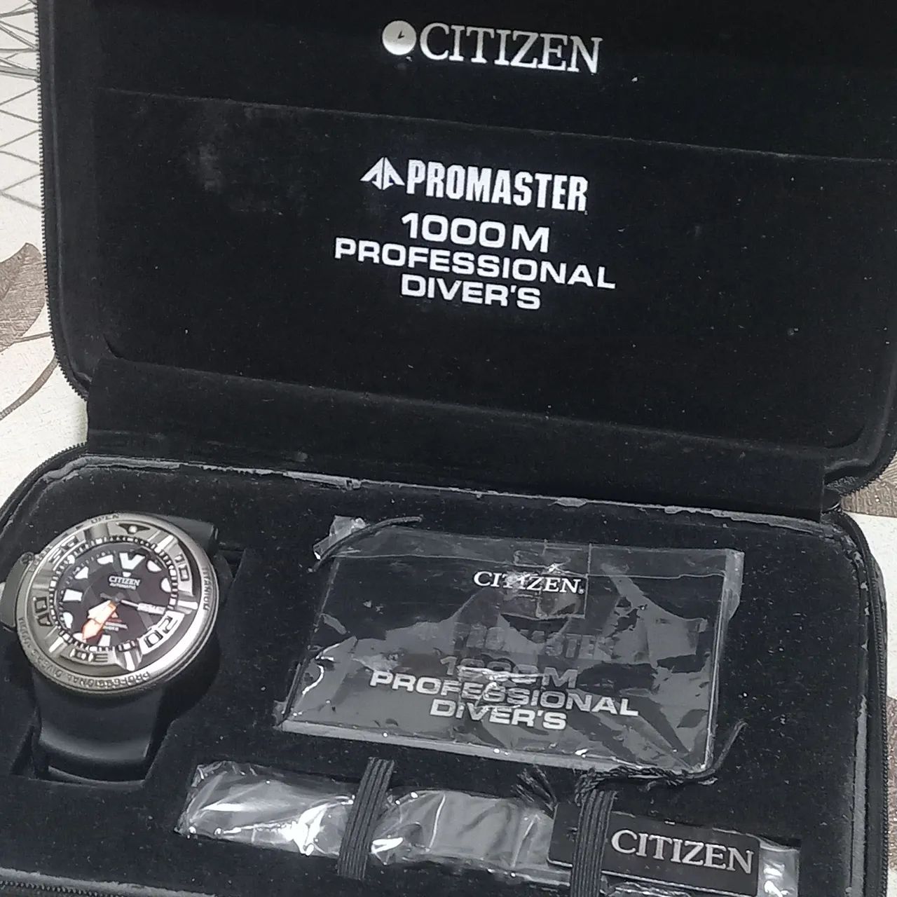  Relógio citizen promaster professional Autozilla 1000m  - Foto 2