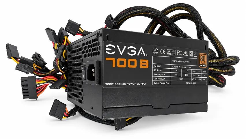FONTE DE ALIMENTACAO EVGA 700 80 PLUS Bronze - Foto 2