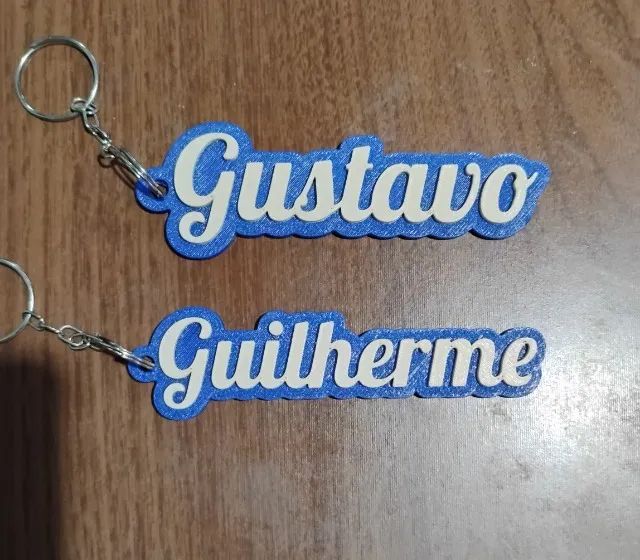 Chaveiro com nome 3D  - Foto 3