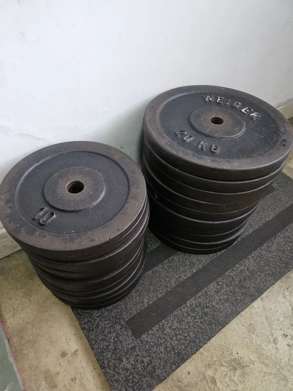 Anilhas de ferro para treinar musculação  - Foto 2