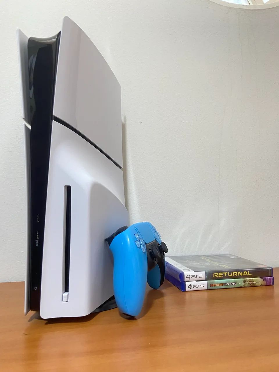 Ps5 slim 1 TB com leitor de disco - Foto 2