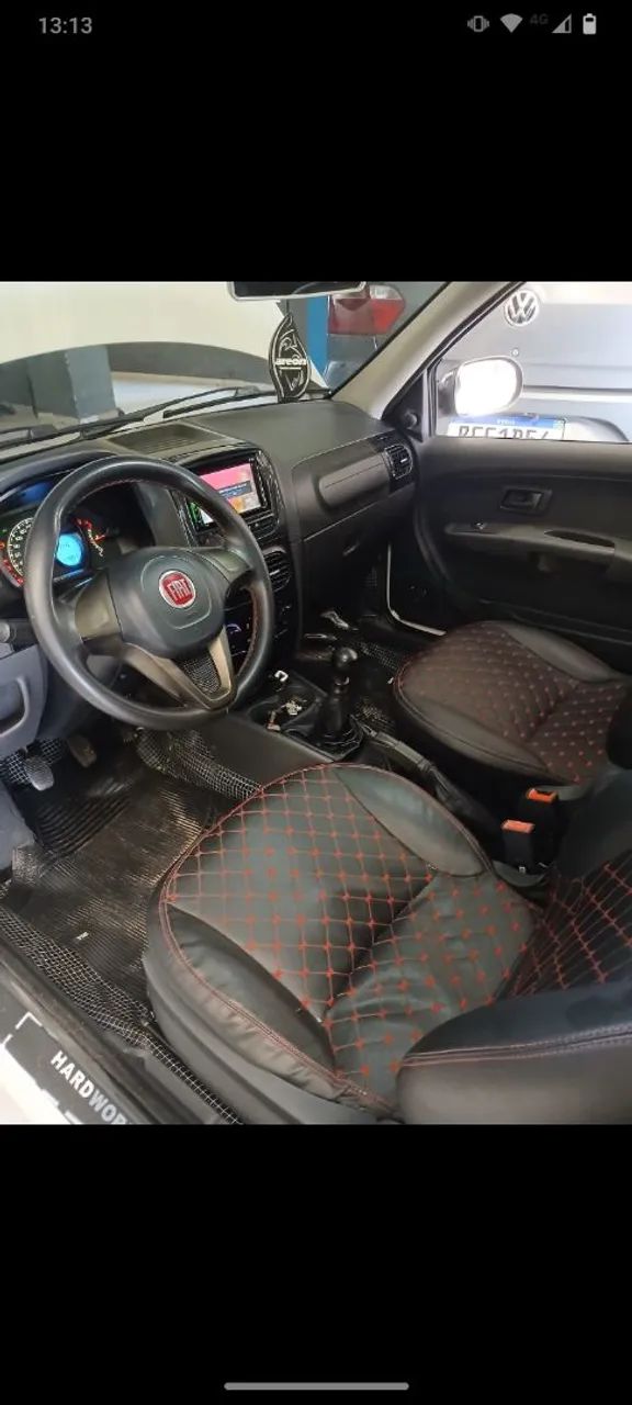 Fiat Strada Working Hard 1.4 Fire Flex 8V CD 2017 - Foto 5