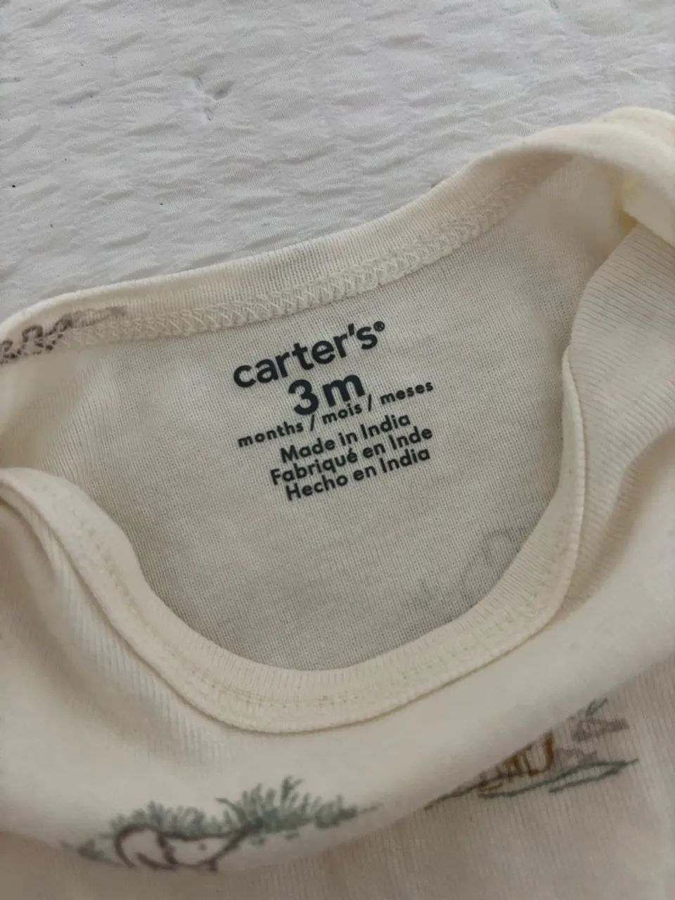 kit 4 bodys carters 3 meses - Foto 5