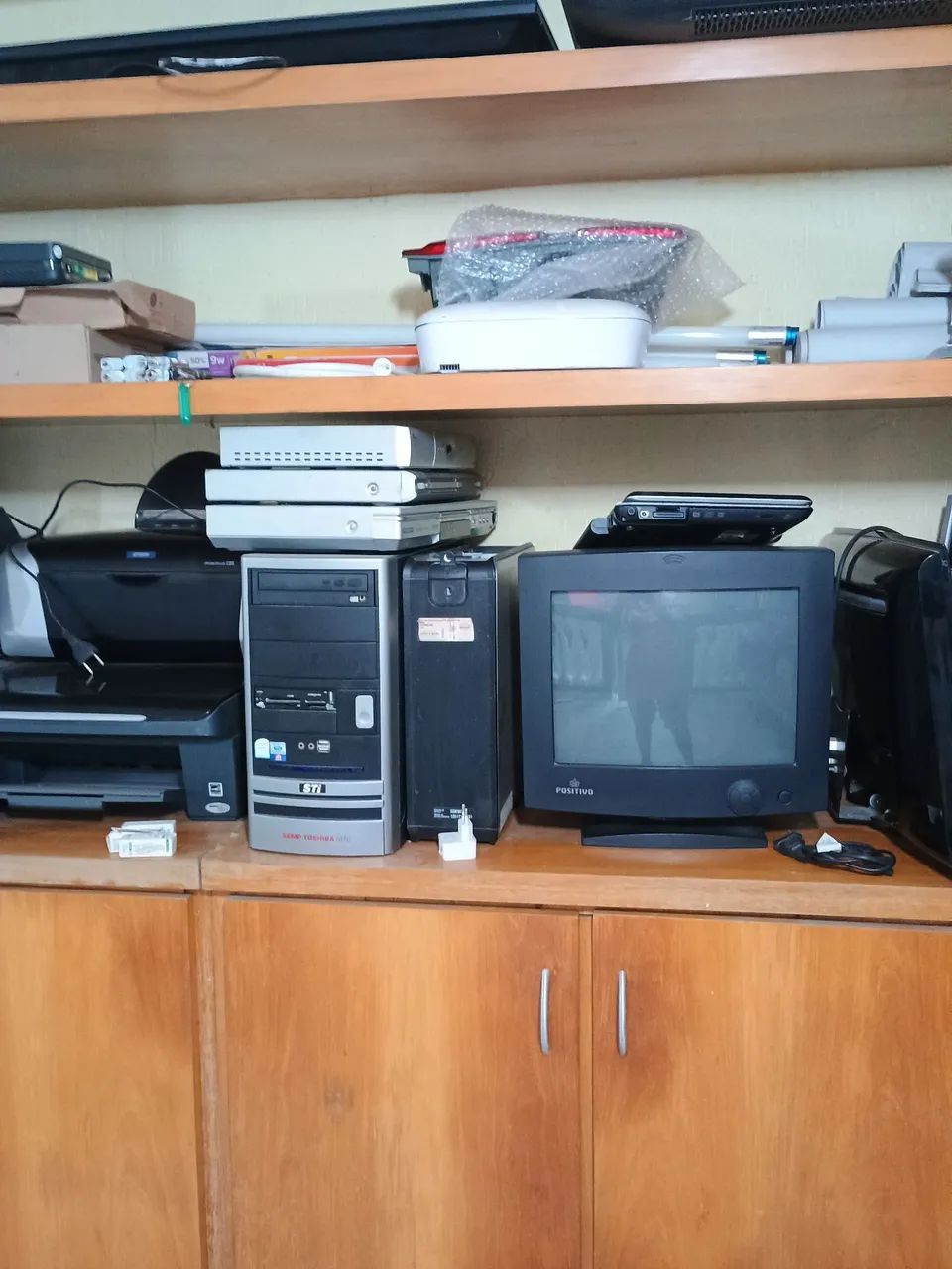 Telas computador, teclados, impressoras